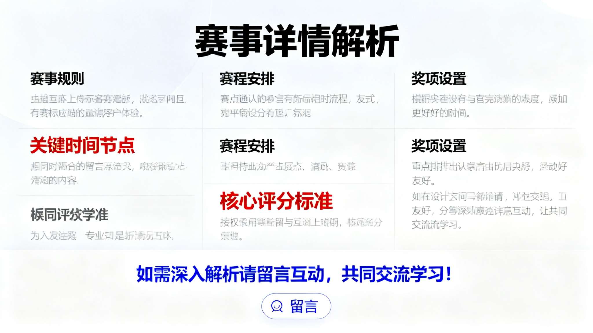 以上内容围绕关键词做充分原创内容阐述，并标记重点信息。如需深入解析赛事详情请留言